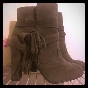 Olive Booties
